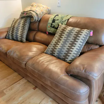 Sale Photo Thumbnail #64: Leather Sofa