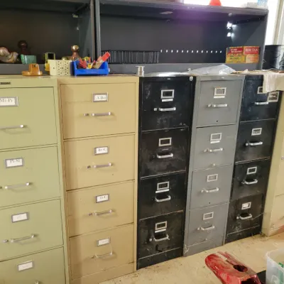 Sale Photo Thumbnail #351: File Cabinets 
