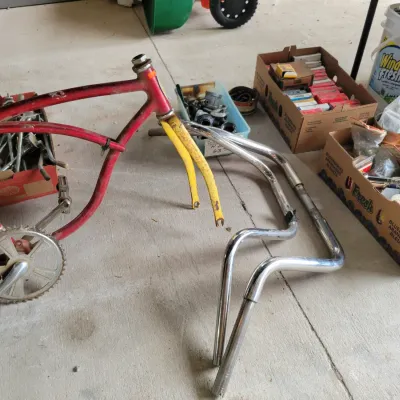 Sale Photo Thumbnail #363: Handle Bars and Frame