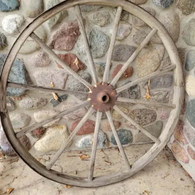 Sale Photo Thumbnail #169: Wagon Wheel 
