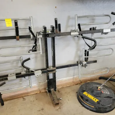 Sale Photo Thumbnail #164: Bike Carriers and DeWalt Pressure Scrubber Head 