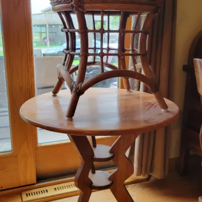 Sale Photo Thumbnail #62: Two Round Accent Tables