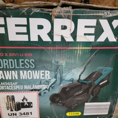 Sale Photo Thumbnail #231: Ferrex Cordless Mower - New In Box!