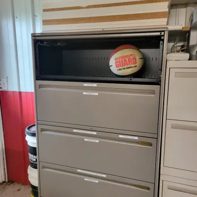 Sale Photo Thumbnail #309: Metal Storage Cabinets 