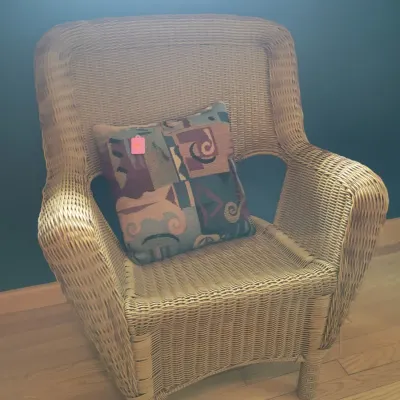Sale Photo Thumbnail #90: Wicker Chair 