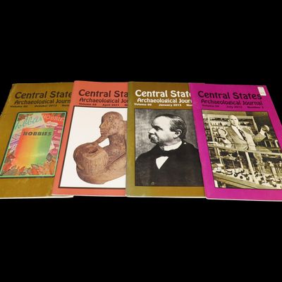 Sale Photo Thumbnail #794: SET OF 3 CENTRAL STATES ARCHAEOLOGICAL JOURNALS FOR 2008