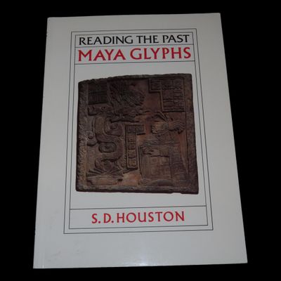 Sale Photo Thumbnail #408: READING THE PAST, MAYA GLYPHS, 64 PAGES TEACHING THE DEFINITIONS OF THE MAYAN ALPHABET, LETTERS, IMAGES, PICTURES, ETC