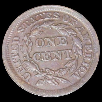 Sale Photo Thumbnail #792: 1841 Large Cent, Great Condition. Early U.S. Coin with amazing detials.
