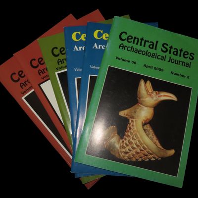 Sale Photo Thumbnail #948: SET OF 6 CENTRAL STATES ARCHAEOLOGICAL JOURNALS FROM THE 2000'S