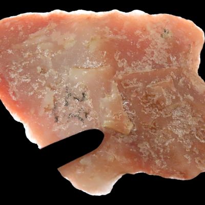 Sale Photo Thumbnail #277: Colorful Florida Marion / Newnan found in Pasco County, FL. Red & Pink Quartz. Ex Brian Boles Collection. Deep South Arrowhead.