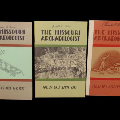 Sale Photo Thumbnail #616: Complete Set of 1965 Missouri Archaeologist. Full of Pics & Articles on all kinds of Artifacts & Sites