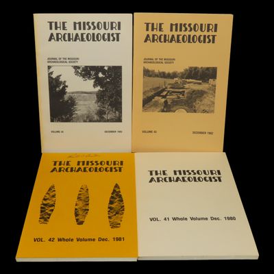 Sale Photo Thumbnail #654: Lot of 1980's Missouri Archaeologist. Full of Pics & Articles on all kinds of Artifacts & Sites. 1980-1984, Only one issue printed per year on these.