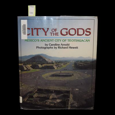 Sale Photo Thumbnail #536: CITY OF THE GODS, TEOTIHUACAN, HARDBACK, 50 PAGES FULL POF GREAT COLOR PICS & LOTS OF INFO