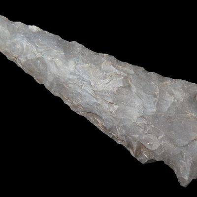 Sale Photo Thumbnail #68: Oustanding 2 7/16" Needle Tip Texas Ensor found in Travis County TX.