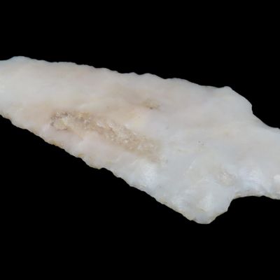 Sale Photo Thumbnail #858: 2 1/2" Colorful Translucent Florida Marion found in Hernando County FL. Indian Arrowhead, Artifact.