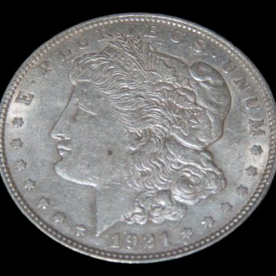 Sale Photo Thumbnail #675: 1921 Morgan Dollar, Great Rare Coin. Nicer Grade all Original US Silver Dollar.