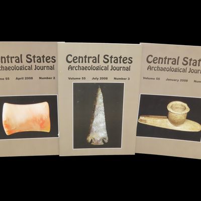 Sale Photo Thumbnail #779: LOT OF 4 CENTRAL STATES ARCHAEOLOGICAL JOURNALS