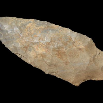 Sale Photo Thumbnail #781: Nice 2 1/2" Woodland Adena found in Wayne County Tennessee. Indian Arrowhead, Artifact.