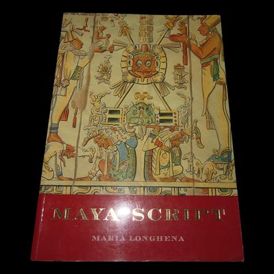 Sale Photo Thumbnail #400: MAYA SCRIPT, HARDBACK, 180 PAGES TEACHING THE MEANINGS OF THE MAYAN ALPHABET, LETTERS, IMAGES, PICTURES, ETC