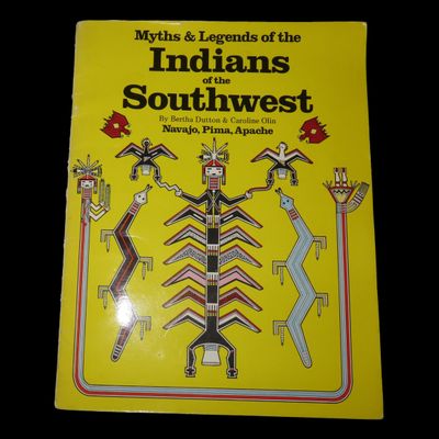 Sale Photo Thumbnail #940: MYTHS & LEGENDS OF THE INDIANS OF THE SOUTHWEST. NAVAJO, PIMA, APACHE.