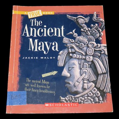 Sale Photo Thumbnail #456: THE ANCIENT MAYA, FULL OF COLOR PHOTOS AND INFO ON THE PRE-COLUMBIAN MAYAN CIVILIZATION