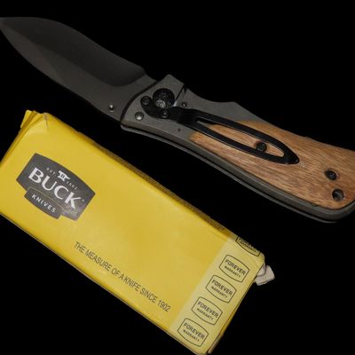 Sale Photo Thumbnail #954: BUCK SINGLE BLADE POCKET KNIFE, HUNTING KNIFE, GREAT DESIGN