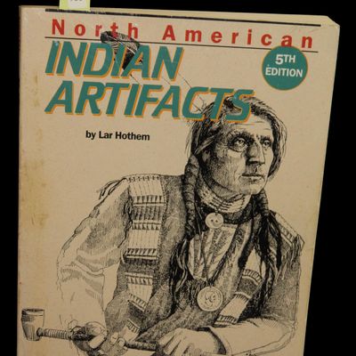 Sale Photo Thumbnail #727: NORTH AMERICAN INDIAN ARTIFACTS, 360 PAGES, TONS OF GREAT PICS, INFO, & VALUES ON EVERYTHING FROM CLOVIS & DOVETAILS TO BANNERS & PIPES, EVEN BASKETS AND RUGS