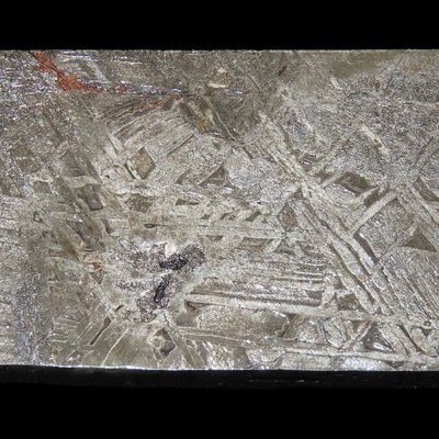 Sale Photo Thumbnail #631: Nice Large Cut & Polished Meteorite Slab, 65 grams, Beautiful Windmanstatten Pattern