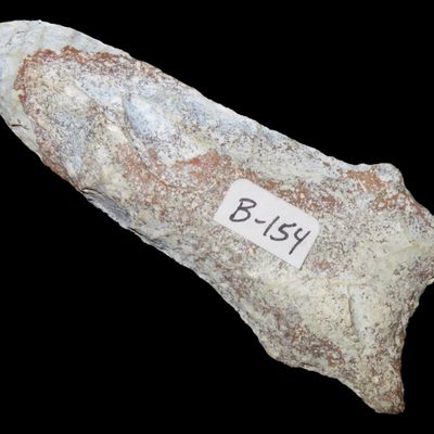 Sale Photo Thumbnail #21: Colorful 3" Florida Paleo Chipola / Dalton found in Pasco County FL. Ex C.J. Oniel, Ex Brian Boles Collection. Deep South Arrowhead.