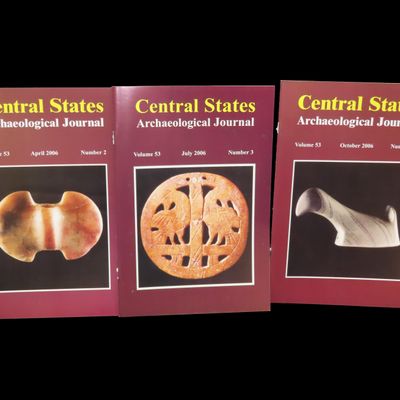 Sale Photo Thumbnail #749: SET OF 3 CENTRAL STATES ARCHAEOLOGICAL JOURNALS FOR 2006