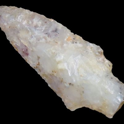 Sale Photo Thumbnail #873: Amazing Translucent Agate / Coral Arrowhead found in Levy County Florida.