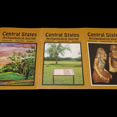 Sale Photo Thumbnail #825: SET OF 3 CENTRAL STATES ARCHAEOLOGICAL JOURNALS FOR 2015