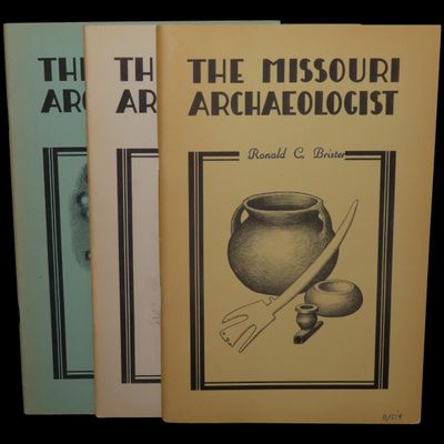 Sale Photo Thumbnail #560: 3 Hard to find Early Issues of the Missouri Archaeologist, 1949. Full of Pics & Articles on all kinds of Artifacts & Sites.