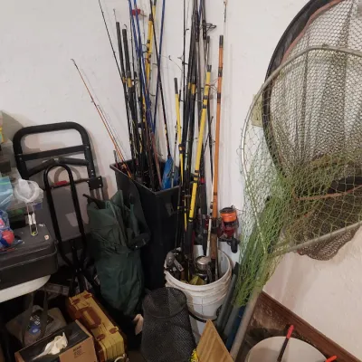 Sale Photo Thumbnail #117: Fishing poles