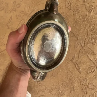 Small Silverplate Teapot