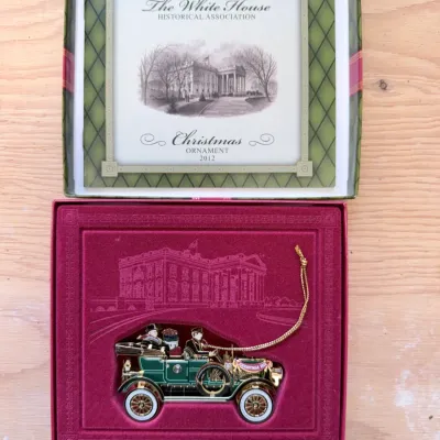 White House Christmas ornament collection