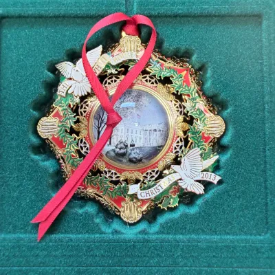 White House Christmas ornament collection