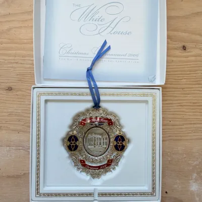 White House Christmas ornament collection