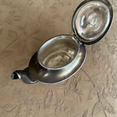 Small Silverplate Teapot