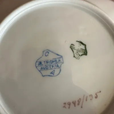 Altrohlau Austria Forget-Me-Not Plates (Set of ~10)