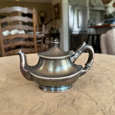 Small Silverplate Teapot