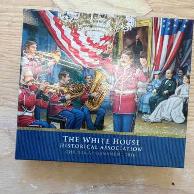 White House Christmas ornament collection
