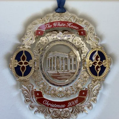 White House Christmas ornament collection