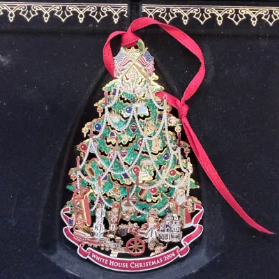 White House Christmas ornament collection