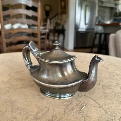 Small Silverplate Teapot