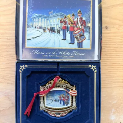 White House Christmas ornament collection