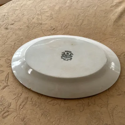 Charles Meakin White Ironstone Platter