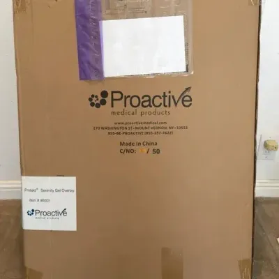 New in Box Protekt Serenity Gel Mattress Overlay #90005 