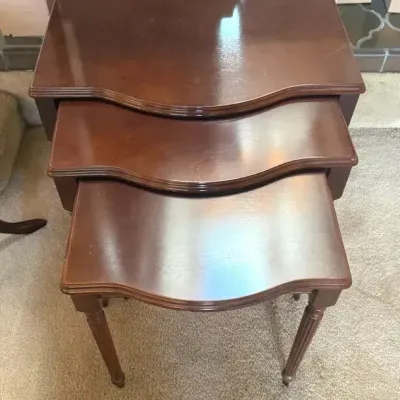 Set of 3 Vintage Nesting Tables