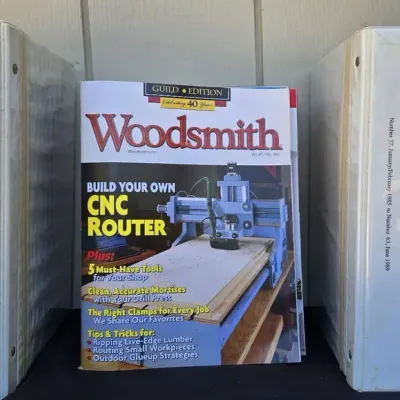 WOODSMITH woodworking magazines (No. 64-129)
